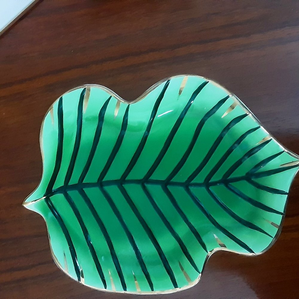 LYNN CHASE JAGUAR JUNGLE SOAP DISH OR TRINKET DISH